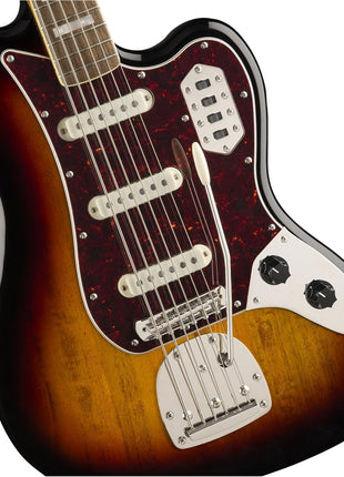 Squier Classic Vibe 6-String Bass VI, 3-Color Sunburst, Laurel Fingerboard
