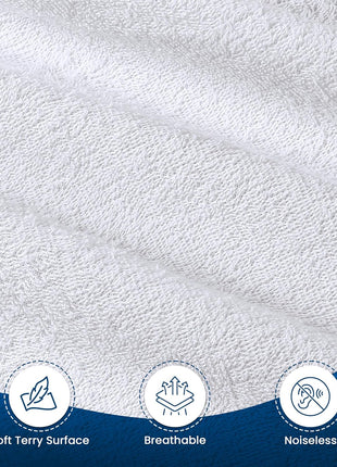 Utopia Bedding Waterproof Mattress Protector Queen Size, Premium Terry Mattress Cover 200 GSM, Breathable, Fitted Style with Stretchable Pockets (White)