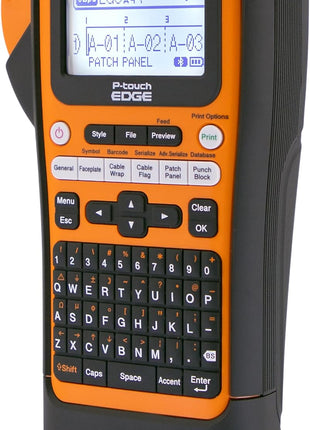 Brother PT-E310BTVP P-Touch Edge Handheld Industrial Label Printer Kit with Bluetooth and USB-C (up to 18mm Labels)