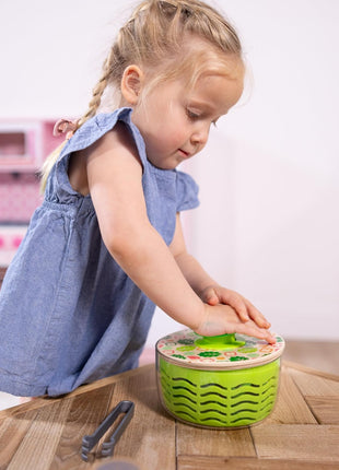 Melissa & Doug Salad Spinner Play Set, Pretend Play Food for Boys and Girls Ages 3+