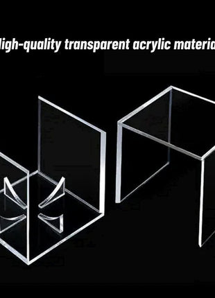 4 Pack Baseball Display Case, UV Protected Acrylic Boxes for Display,Clear Display Case Baseball Cube Memorabilia Showcase Autograph Ball Protector - for Official Size Ball