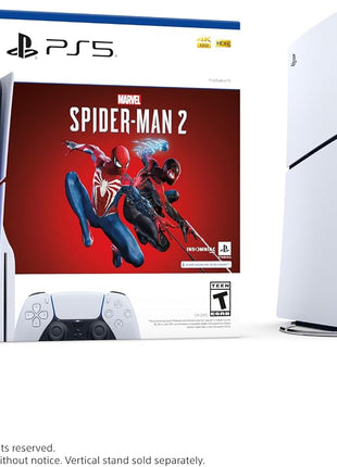 PlayStation 5 Slim Disc Console - Marvel's Spider-Man 2 Bundle