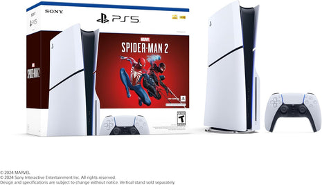 PlayStation 5 Slim Disc Console - Marvel's Spider-Man 2 Bundle