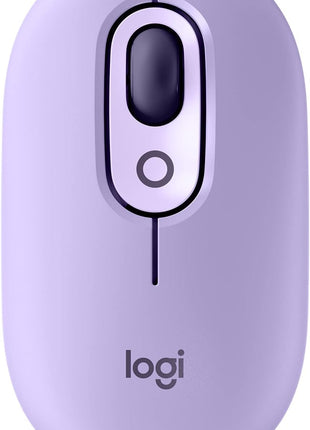 Logitech POP Mouse, Compact and Portable Wireless Bluetooth Mouse with Programmable Buttons and Quiet Clicks, Easy-Switch Between up to 3 Devices, Laptop, Tablet, PC - Cosmos