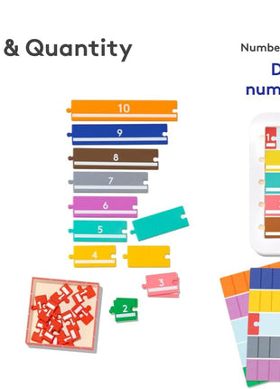LOVEVERY, The Math Skill Set, Part 1 Hands-On Math, 9 Games and 3 Books, Pre-K to Kindergarten