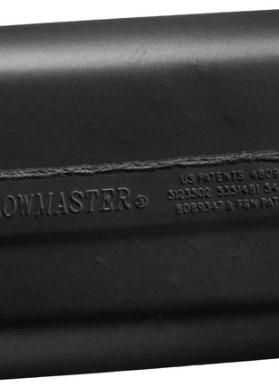 Flowmaster 942541 40 Delta Flow Muffler - 2.50 Offset In and 2.50 Center Out - Aggressive Sound