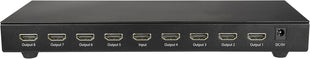 StarTech.com 4K 60hz HDMI Splitter - 8 Port - HDR Support - 7.1 Surround Sound Audio - HDMI Distribution Amplifier - HDMI 2.0 Splitter (ST128HD20)