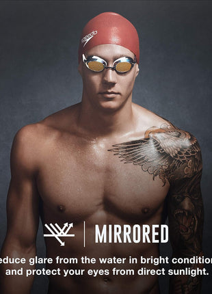 Speedo Swim Goggles Mirrored Vanquisher 2.0