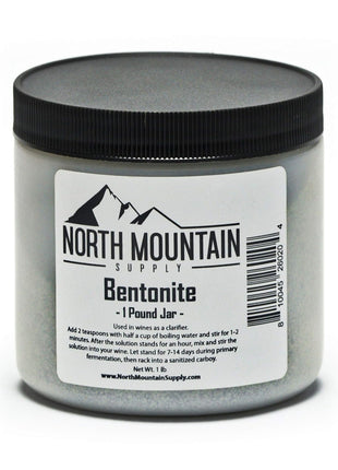 North Mountain Supply - BT-1lb Food Grade Bentonite Clay (1 Pound)