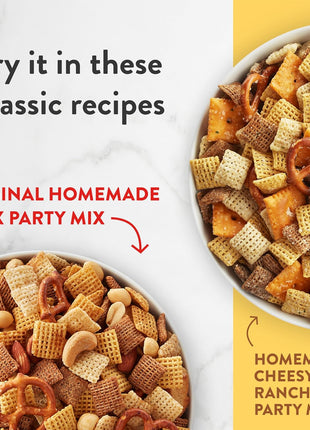 Wheat Chex Breakfast Cereal, Homemade Chex Mix Ingredient, Family Size, 19 oz