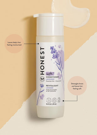 The Honest Company Shampoo, Body Wash, Conditioner, Lavender Calm, 20 fl oz