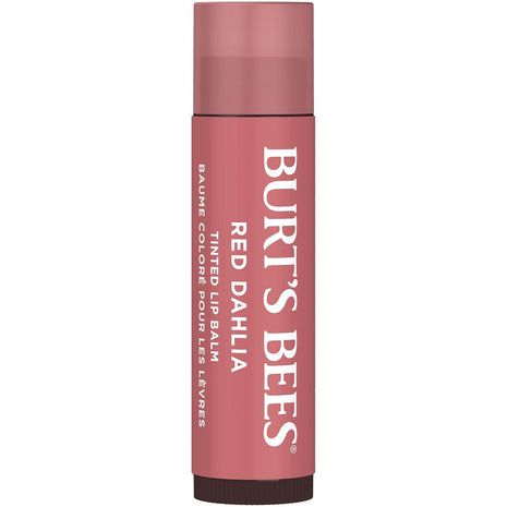 Burt's Bees Lip Tint Balm, Fiery Red Dahlia, 0.15 oz., 2 Tubes