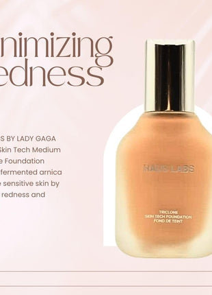 HAUS LABS BY LADY GAGA Triclone Skin Tech Medium Coverage Foundation with Fermented Arnica 240 Light Medium Warm