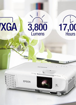 Epson PowerLite W49 LCD Projector - 16:10 - Ceiling Mountable