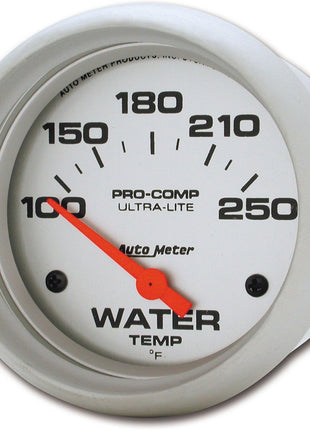 Auto Meter 4437 Ultra-Lite Electric Water Temperature Gauge