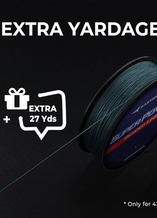 KastKing SuperPower Braided Fishing Line - Abrasion Resistant Braided Lines – Incredible Superline – Zero Stretch – Smaller Diameter – A Must-Have!