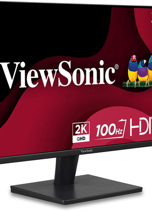 ViewSonic VS2725-2K 27 Inch QHD 1440p Monitor with 100Hz, HDMI, DisplayPort, and Variable Refresh Rate for Home and Office