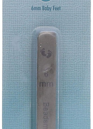 The Beadsmith Steel Design Stamps - Jewelry Stamping Tools, Bigfoot Design, 2.25 Inches w/ 6 mm Base