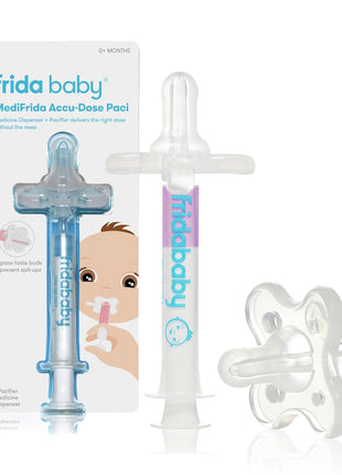 Frida Baby Medicine Pacifier Syringe, Accu-Dose Paci, Medi Frida Dispenser for Mess & Fuss Free Use, Made in USA