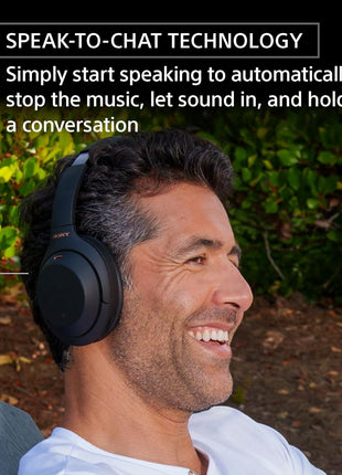 Sony WH-1000XM4 Wireless Premium Noise Canceling Overhead Headphones with Mic for Phone-Call and Alexa Voice Control, Black WH1000XM4