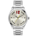 Helix by Timex Analog Watch for Man with Silver Round Dial & Silver Stainless Steel Bracelet Band Water Resistant Men's Wrist Watches - TW043HG29