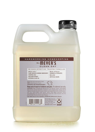 MRS. MEYER'S CLEAN DAY Hand Soap Refill, Lavender Scent, 33 Fl Oz Bottle