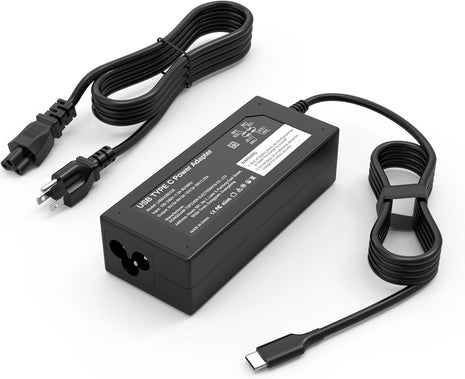 DECSZDY Replacement for Chromebook Charger 45W USB C;Compatible with HP Chromebook X360 14-ca051wm 14-ca052wm 14-ca091wm ca061dx 14-ca0061dx 14-ca060nr 14-ca020nr 14-ca043cl Power Supply Adapter