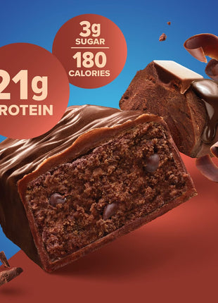 Pure Protein Bars, High Protein, Nutritious Snacks to Support Energy, Low Sugar, Gluten Free, Chocolate Deluxe, 1.76 oz., 12 Count(Pack of 1) (Packaging may vary)
