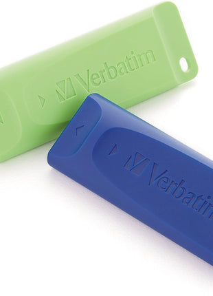 Verbatim 32 GB Store 'n' Go USB flash drive (2 Pack) Blue, Green 99124 [parallel import goods]