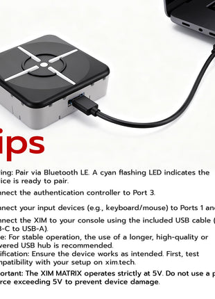 XIM Matrix Multi-Input Adapter Converter for Xbox Series X/S, PS5, Xbox One, PS4, PC