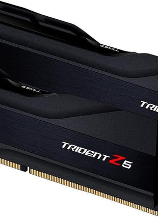G.SKILL Trident Z5 Series DDR5 RAM (Intel XMP 3.0) 32GB (2x16GB) 6400MT/s CL32-39-39-102 1.40V Desktop Computer Memory U-DIMM - Matte Black (F5-6400J3239G16GX2-TZ5K)