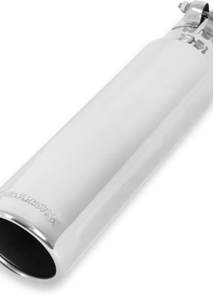 Flowmaster 15361 Exhaust Tip - 3.00 in. Rolled Angle Polished SS fits 2.50 in. Tubing - Clamp On