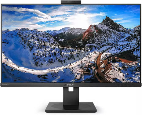 Philips 329P1H 32 inch Class Webcam 4K UHD LCD Monitor - 16:9 - Textured Black