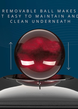 Kensington SlimBladeTM Pro Wireless Trackball, Rechargeable Battery, Bluetooth 2.4GHz Connection Options (K72080WW) | Rechargeable battery, Bluetooth and 2.4GHz connection options, precise ergonomic control