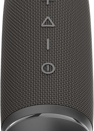 Morpheus 360 Bluetooth Speakers, Built-in Microphone, 12W Loud, Deep Bass, Outdoor Speakers Bluetooth, 10 Hour Play Time, 360 Surround Sound, IPX6 Water Resistant - BT5850BLK