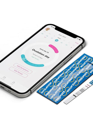 Pregmate 50 Ovulation and 20 Pregnancy Test Strips Predictor Kit