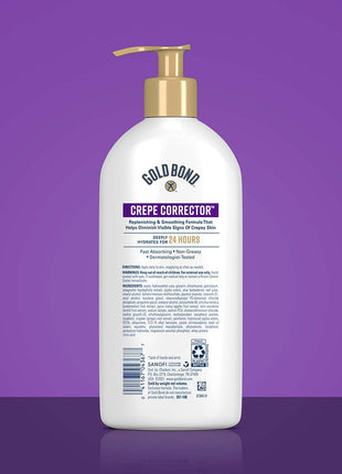 Gold Bond Age Renew Crepe Corrector Body Lotion, Replenishing & Smoothing Formula, Gold Bond Crepe Corrector Body Lotion, 14 oz