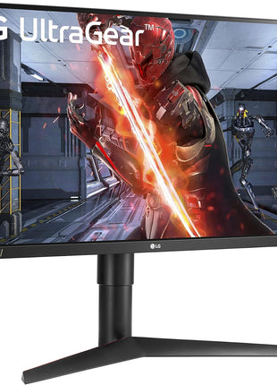 LG 27GL83A-B 27-Inch Ultragear QHD 2560 x 1440 IPS Gaming Monitor, 144Hz, 1ms (GtG), NVIDIA G-SYNC, AMD FreeSync, HDR10, HDMI, DisplayPort, Tilt/Height/Pivot Adjustable Stand, Black