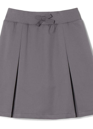 French Toast Girls' Pull-On Kick Pleat Scooter School Uniform Skirt, Navy, 10