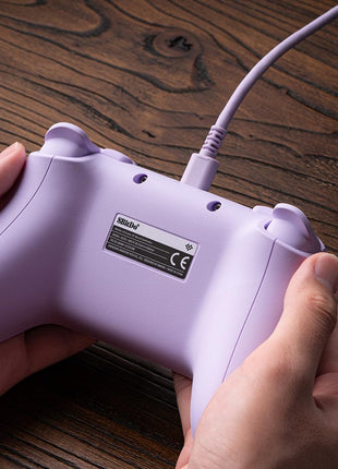 8BitDo Ultimate 2C Wired Controller for Windows PC and Android, with 1000Hz Polling Rate, Hall Effect Joysticks and Hall Triggers, and Remappable L4/R4 Bumpers (Purple)