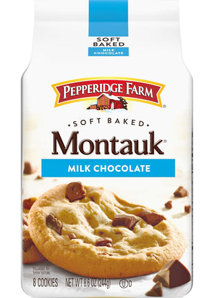 Pepperidge Farm Montauk Soft Baked Milk Chocolate Chunk Soft Baked, 8.6 Oz