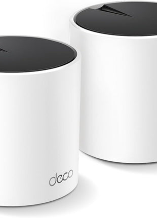TP-Link Deco X55 AX3000 WiFi 6 Mesh System - Covers up to 4500 Sq.Ft, Replaces Wireless Router and Extender, 3 Gigabit Ports per Unit, Supports Ethernet Backhaul, Deco X55(2-Pack)