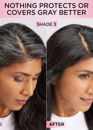 L'Oreal Paris Excellence Crème Permanent Hair Dye, Triple Care Hair Color with Hyaluronic Acid for 100% Gray Coverage, 4 Dark Brown, 1 Kit (Packaging May Vary)