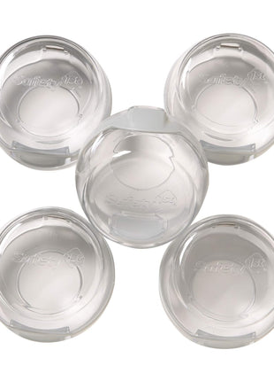 Safety 1st Child Proof Stove Knob Covers, Clear View Stove Knob Safety Covers (Set of 5)