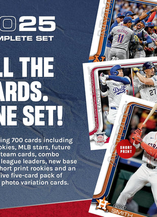 2025 Topps Complete Sets Baseball - Factory Sealed - Retail Box