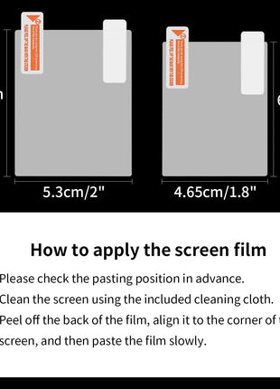 OSTENT 3 x Ultra Clear Screen Guard Film LCD Protector for Nintendo NDS Lite NDSL