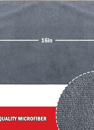 AIDEA Microfiber Cleaning Cloth 24 Pack, Microfiber Towels for Cars, Soft & Absorbent Cleaning Rags, Premium Lint Free Shop Towels for House, Kitchen, Car, 12inx16in