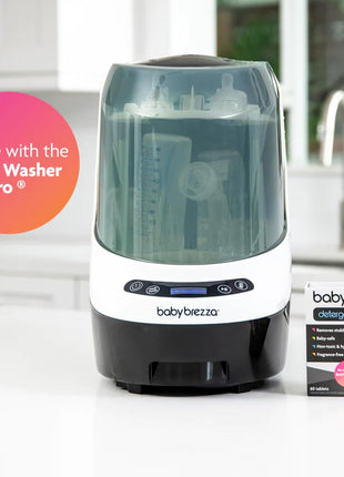 Baby Brezza Detergent Soap Tablets for Bottle Washers, 120 Tablets | Universally Compatible with All Brands of Baby Bottle Washers Including Baby Brezza Bottle Washer Pro