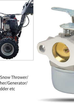 640084B Carburetor Snow Blower Carburetor Carb Compatible for Tecumseh 5HP MTD 632107A 632107 640084 640084A Toro 521 Snow Blower HSSK40 HSSK50 HS50 LH195SA - for 640084B Snow Blower Carburetor
