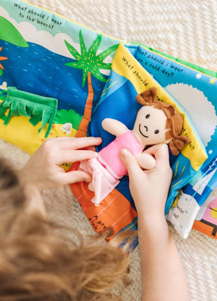Melissa & Doug Soft Activity Baby Book - What Should I Wear?